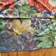 6 floral napkins