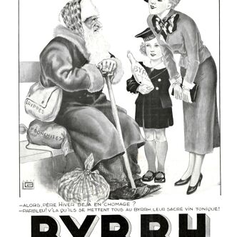 Vintage poster 30s BYRRH