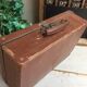 Brown suitcase