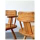 Scandinavian pine chair, By Asko, Finland, 1970s