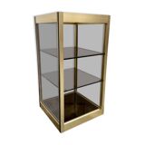 Console années 70 verre fumé