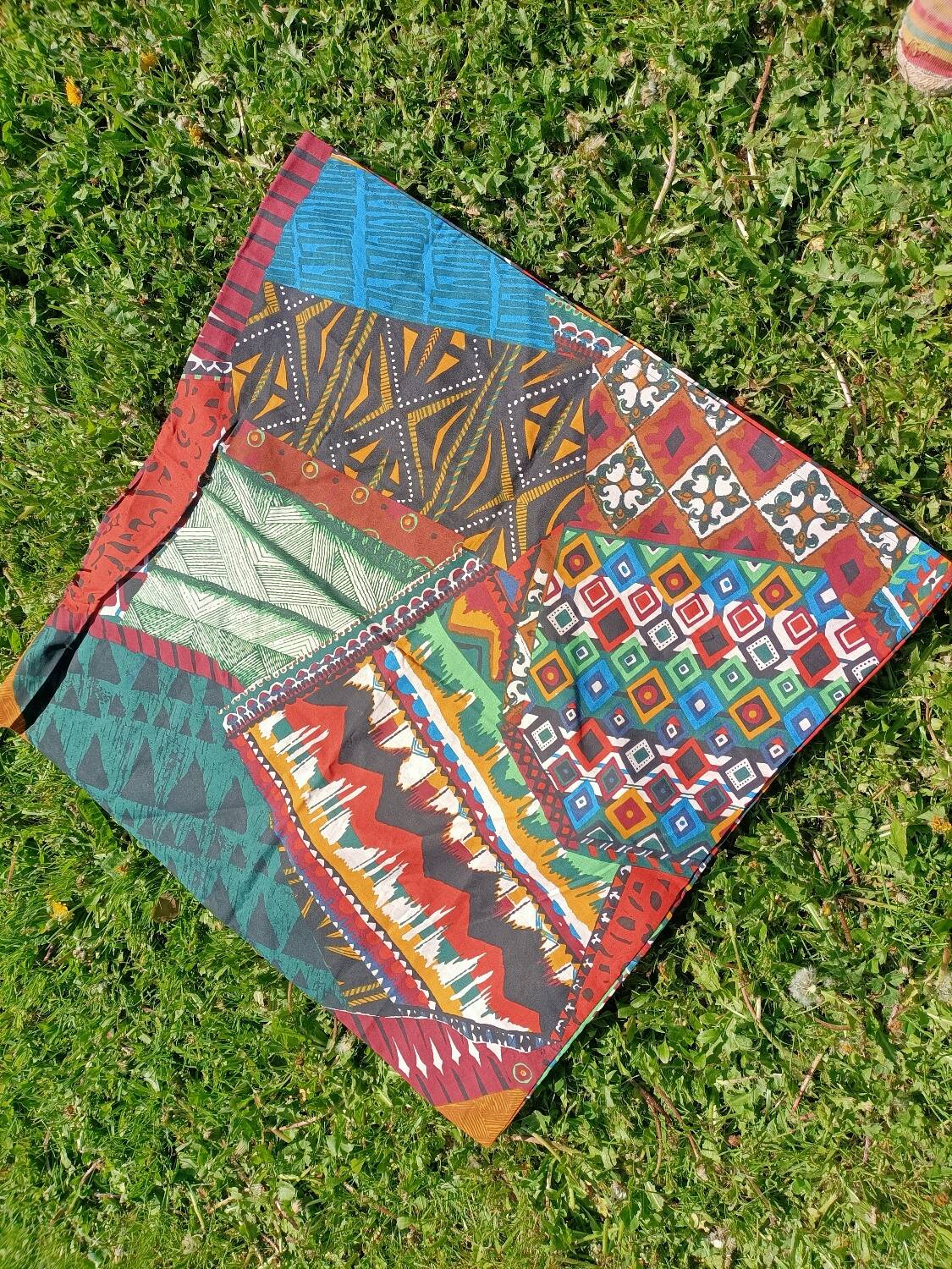 Coussin colorée ethnique