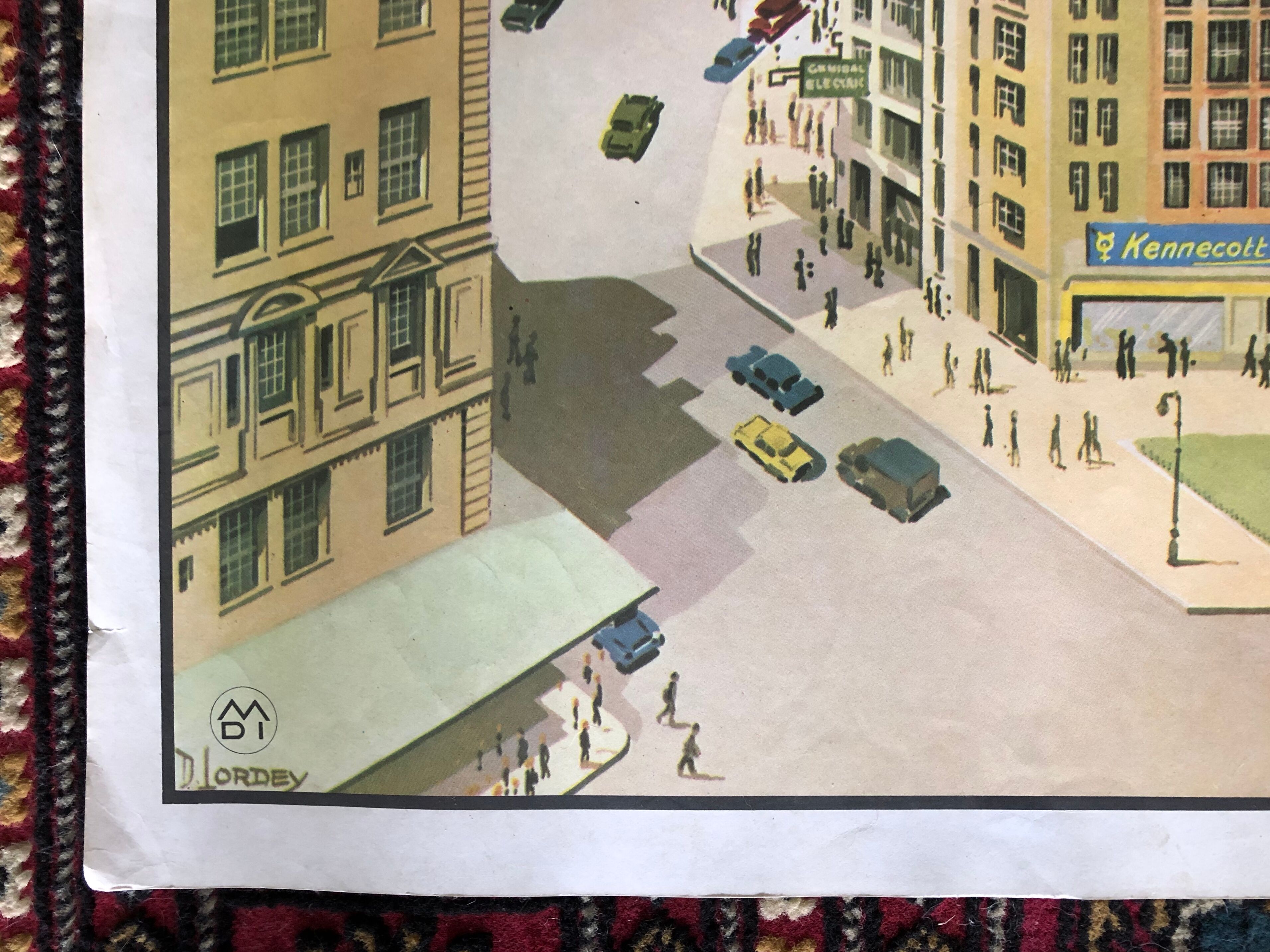 Ancient pedagogical poster