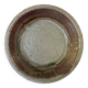 Bowl, hand-turned glazed stoneware catchall signed PY.