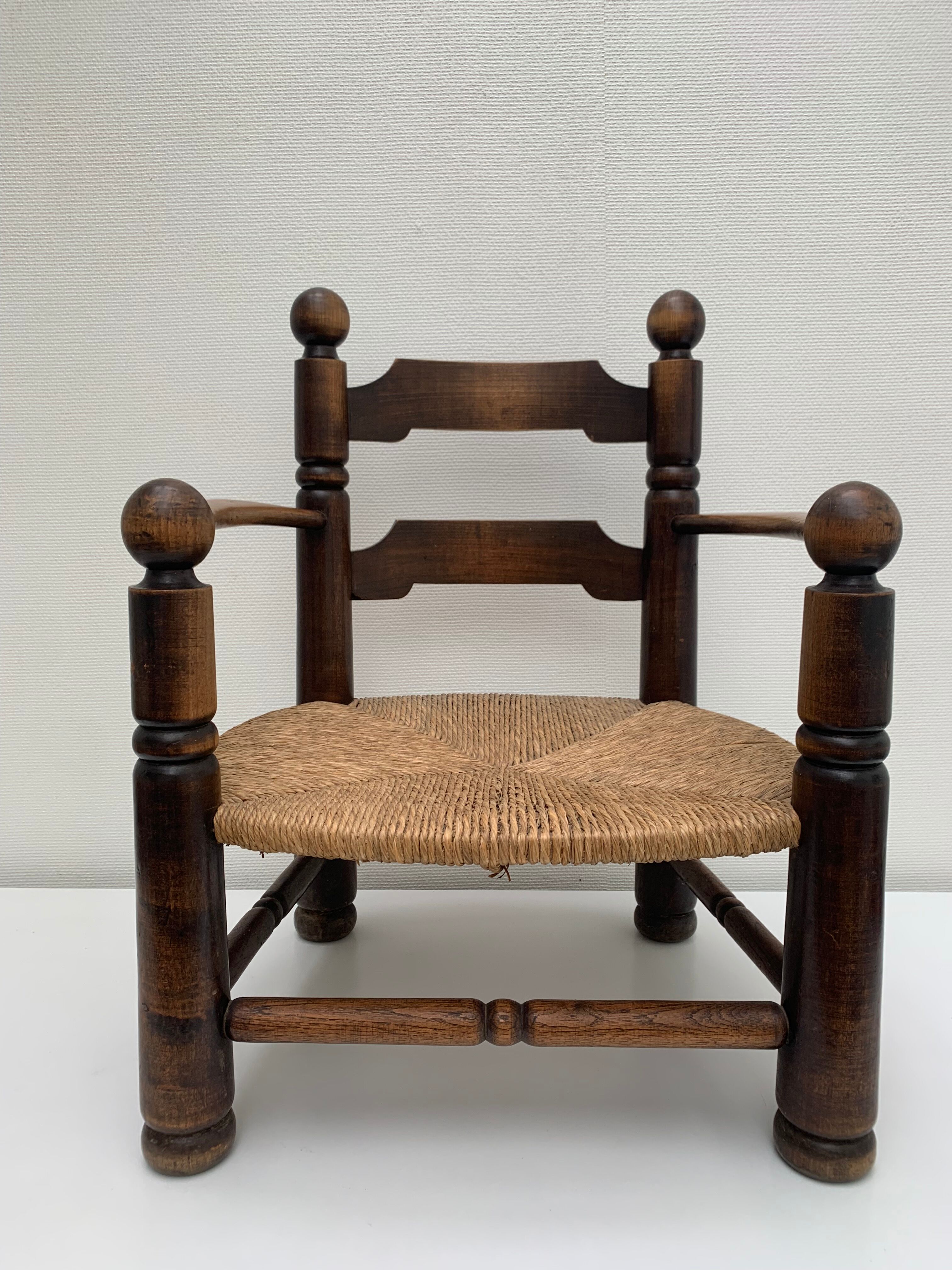 Brutalist mulched armchair 1940