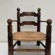 Brutalist mulched armchair 1940
