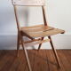Chaise enfant vintage en bois