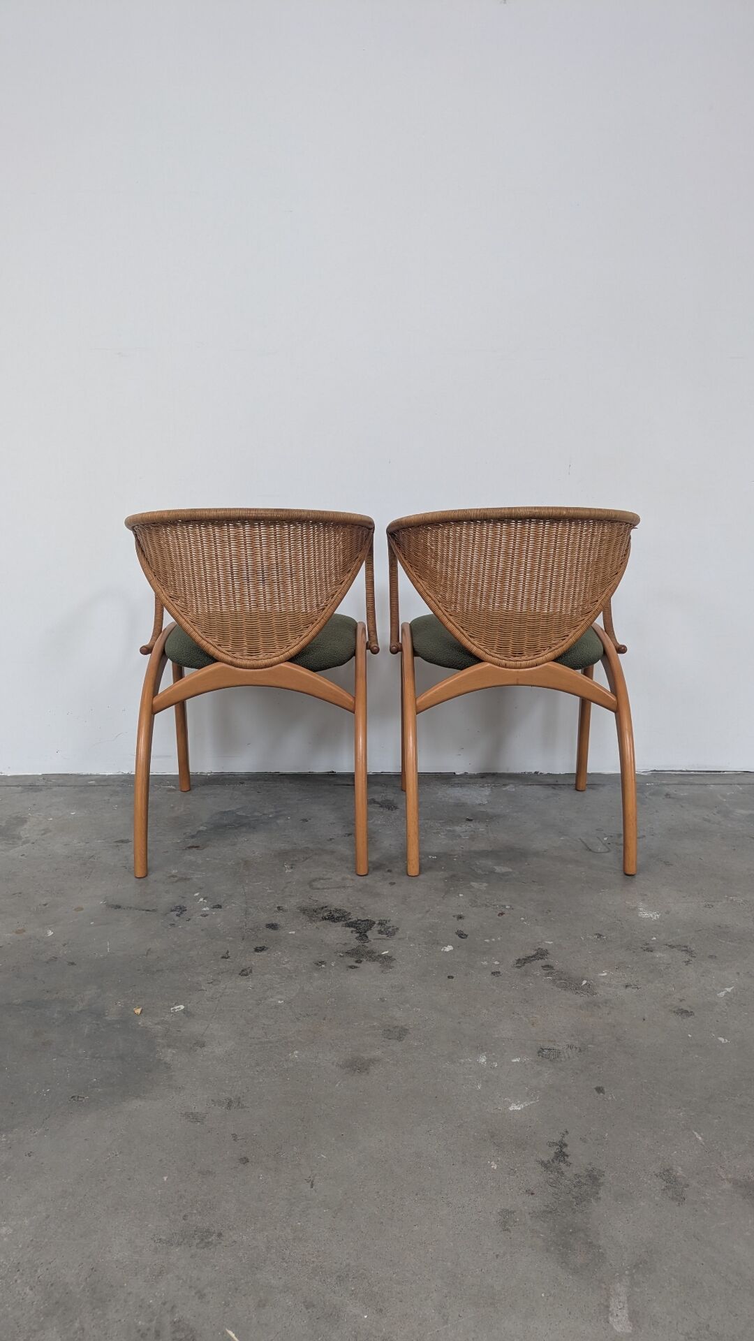 Lubke table and chairs vintage scandinavian design