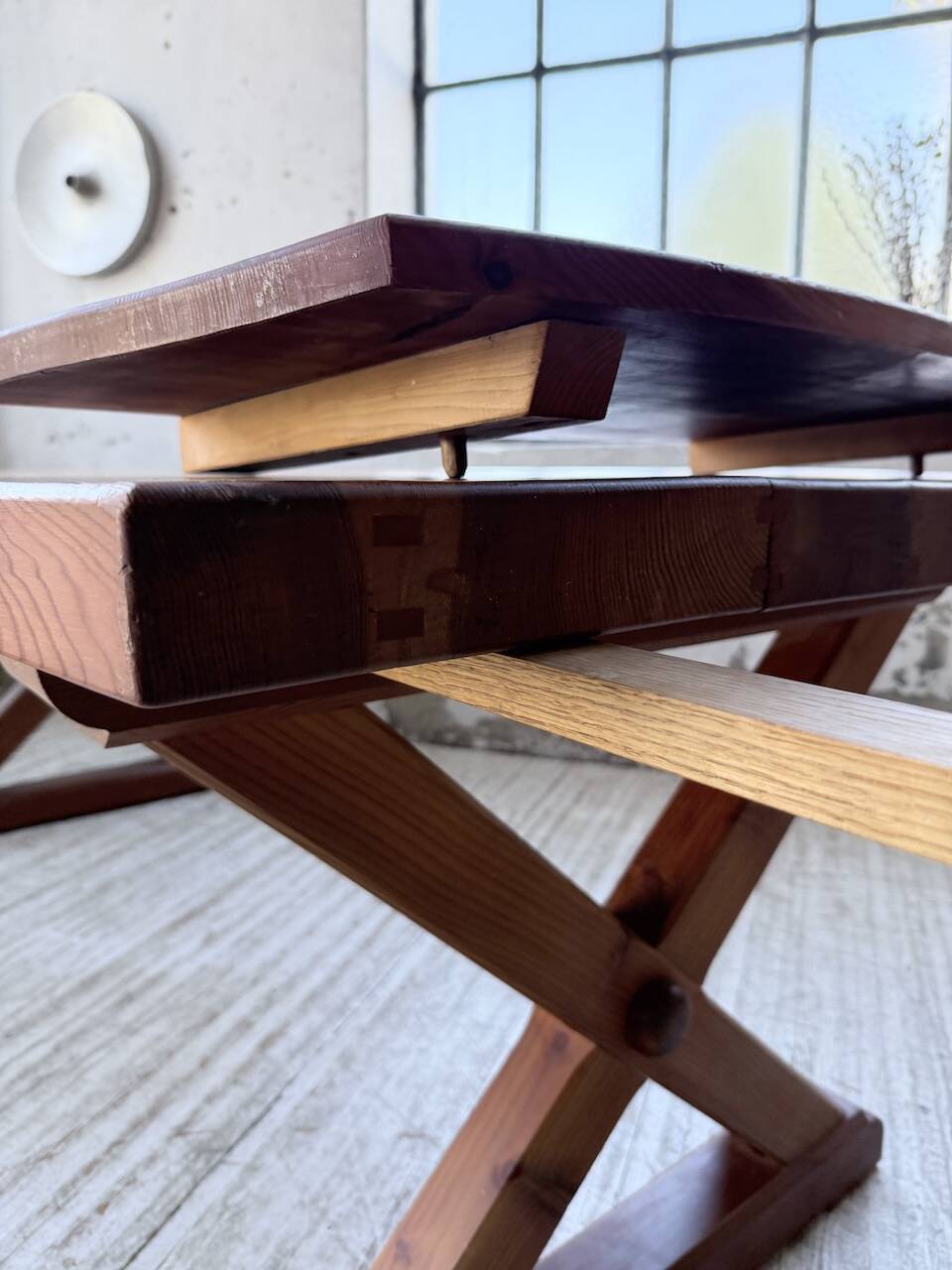 Mountain furniture set with table and 8 chairs Malmvall.