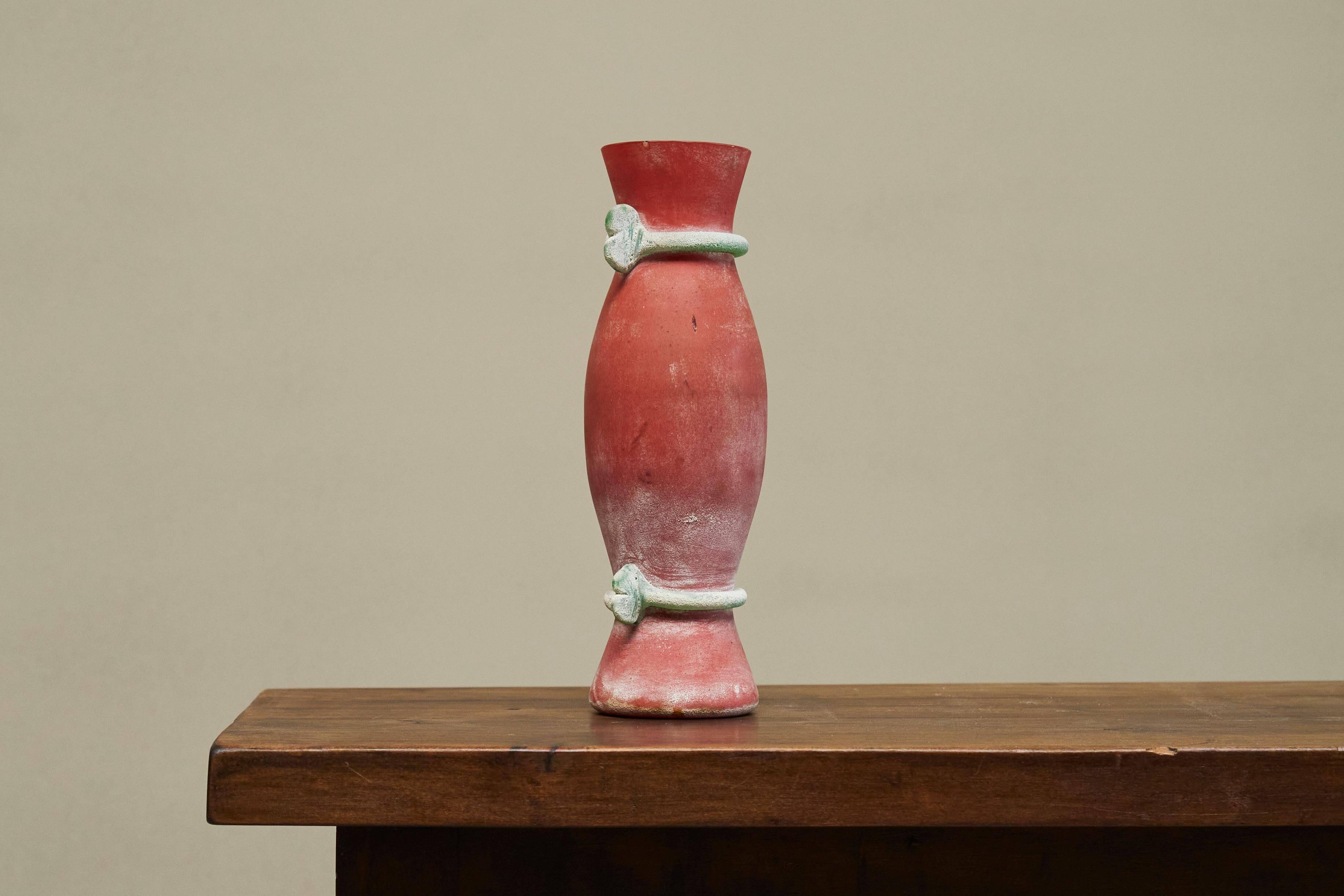 Vase Cenedese Murano attribué Scavo, années 1960