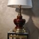 Luxury lamp ceramic chrome gold lampshade white new 65x40