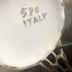 Vase italien couleur arlequin