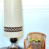 Openwork ceramic floor lamp 1970