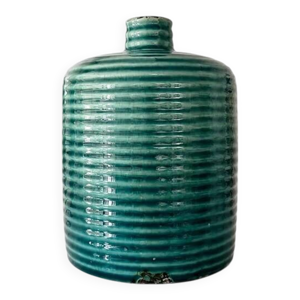 Vase bouteille en céramique - canard