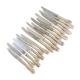 Set of 18 antique knives, silver metal