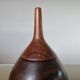 Scandinavian rosewood box, free form, 60s-70s