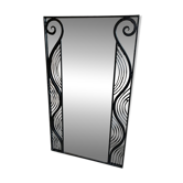 Wrought iron mirror