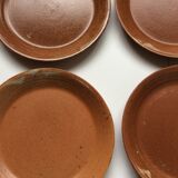 12 sandstone dessert plates