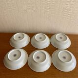 Service à dessert La S. Marco métal argenté et porcelaine