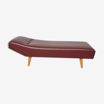 Daybed en skai rouge, 1960