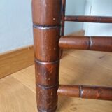 Tabouret bois et corde