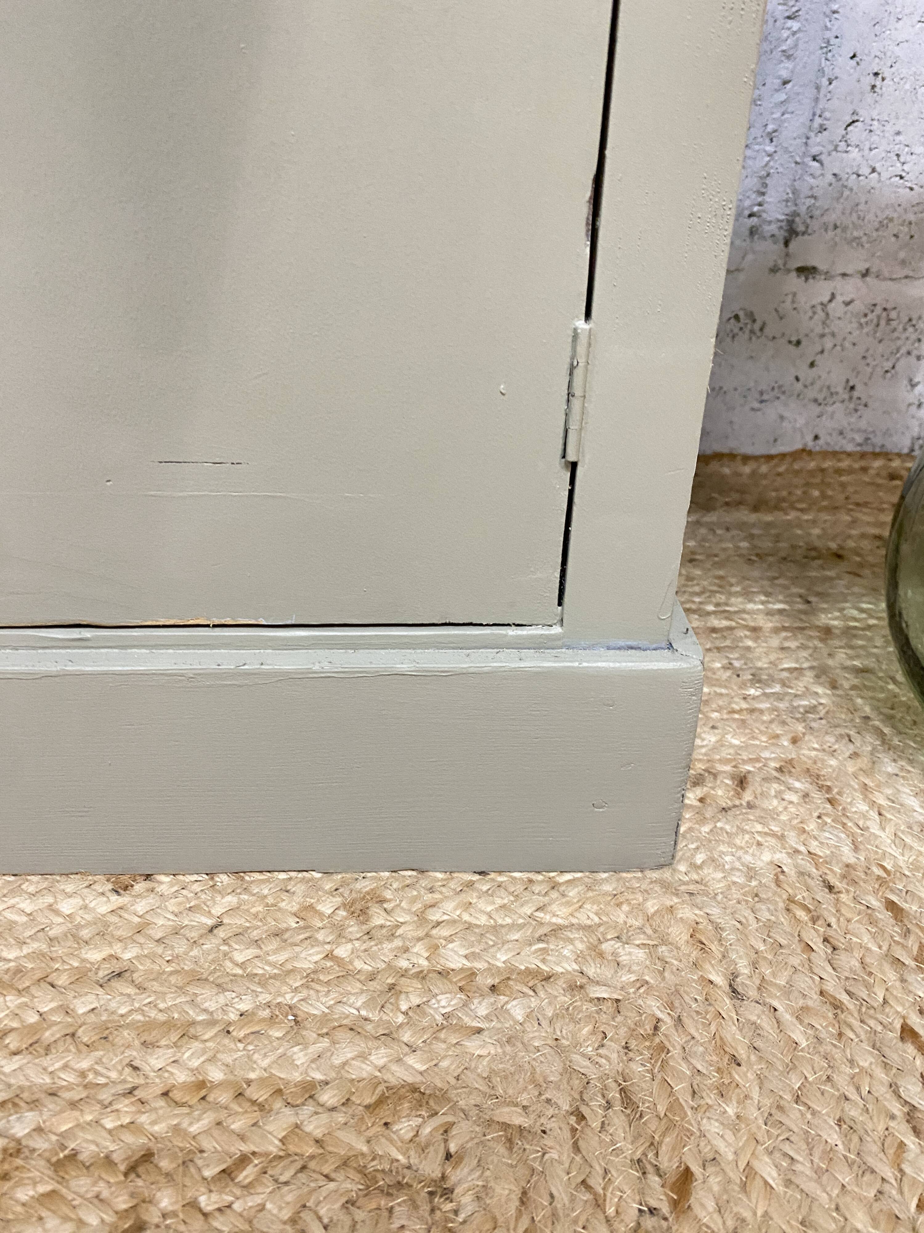 renovated antique sideboard - china cabinet