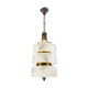 Mid-century crystal light pendant, 1970s