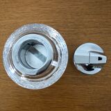 Vintage pressed glass table lighter