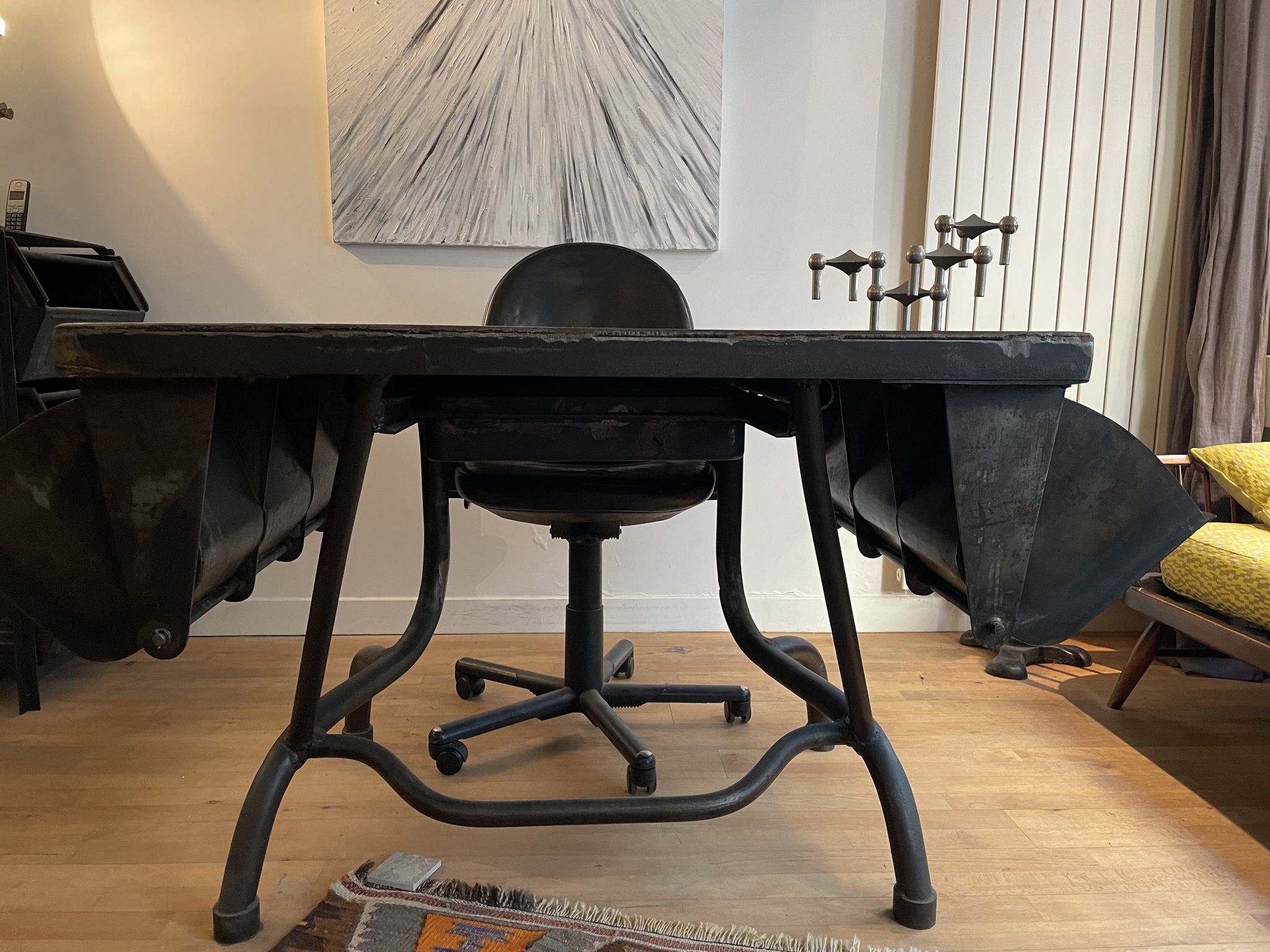 Welder's industrial table