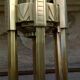 Bronze chandelier and brass art deco period