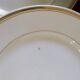 6 Assiettes plates liserés dorés Moulin des Loups Vintage