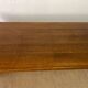 Wooden farmhouse table