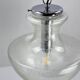 Murano glass pendant light (Mazzega) for Doria, 1960s.