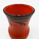 Ceramic orangeade set, orange, Zell, 1970s.