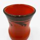 Ceramic orangeade set, orange, Zell, 1970s.