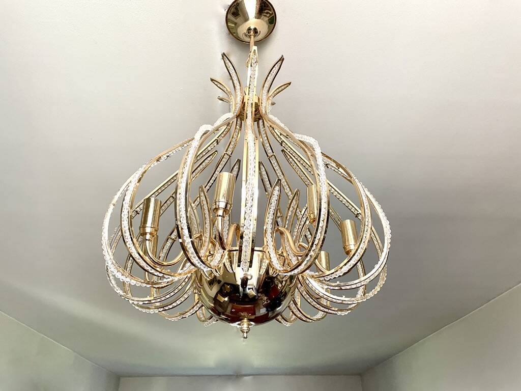 Italian crystal lustre, 1990