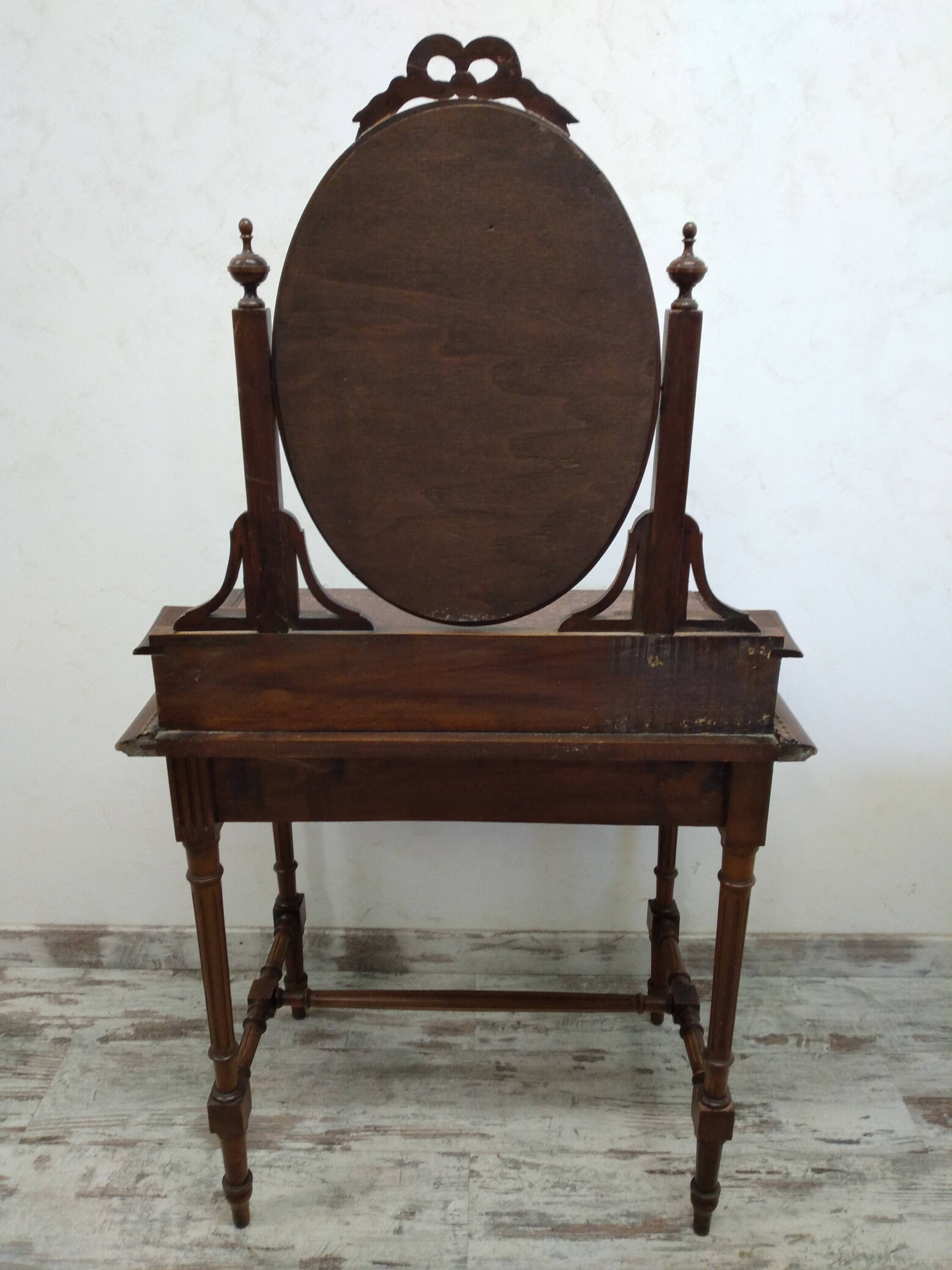 Old Louis XVI style dressing table