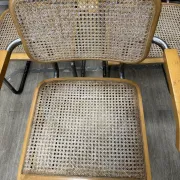 Chaises Marcel Breuer B64 1970