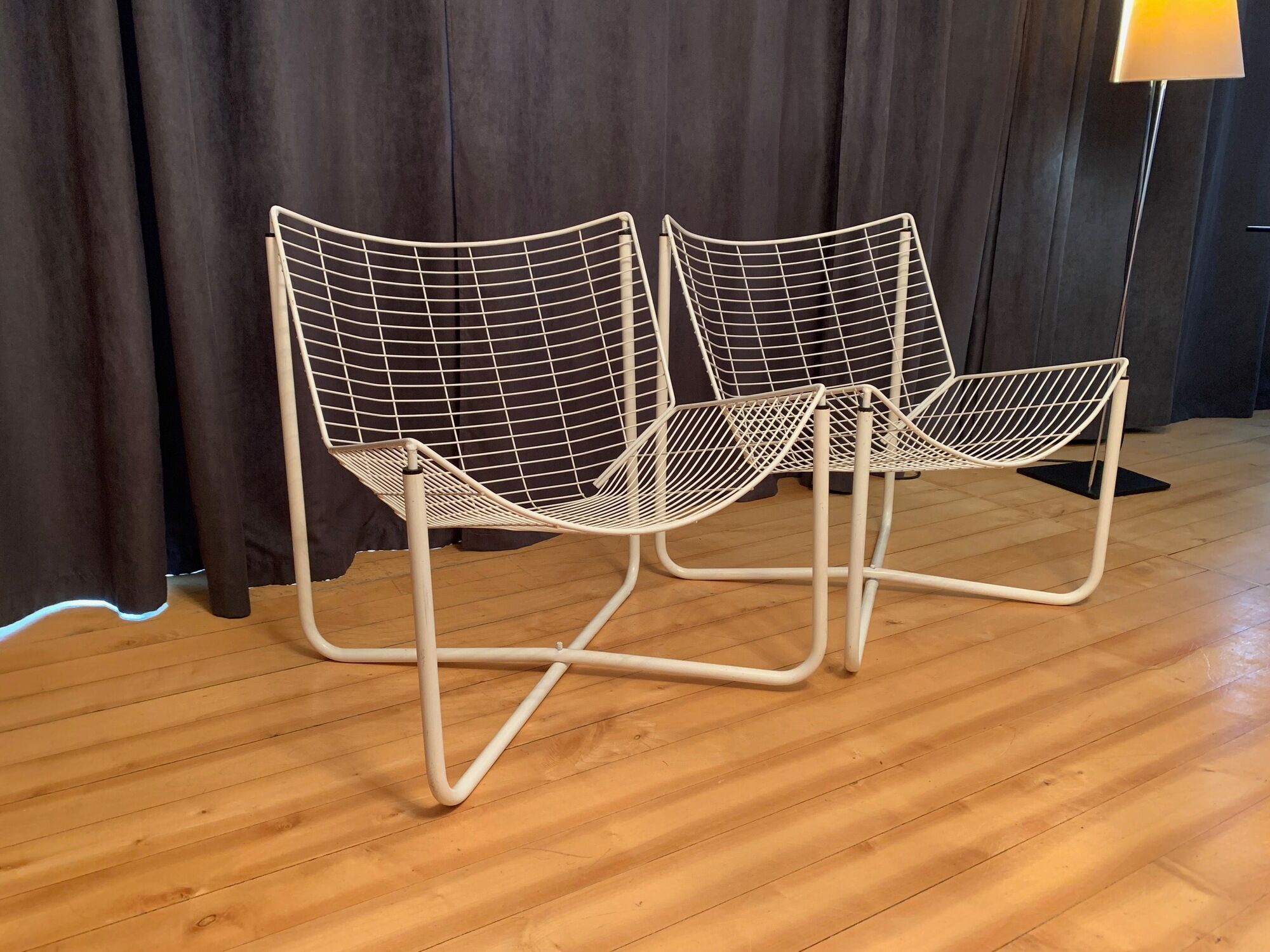 Pair of Järpen armchairs by Niels Gammelgaard, Ikea, 1980s