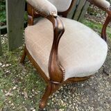 Louis XV armchair, late 19th century.