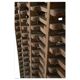 Solid wood filing cabinet