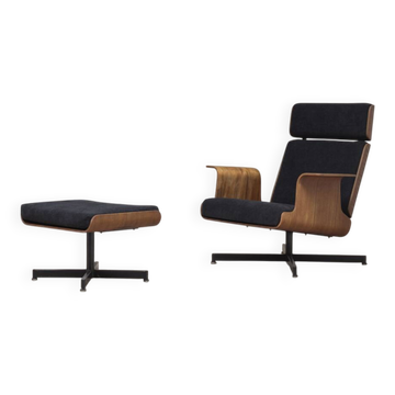 Easy chairs by Pierre Guariche for Meurop, Belgium 1960s