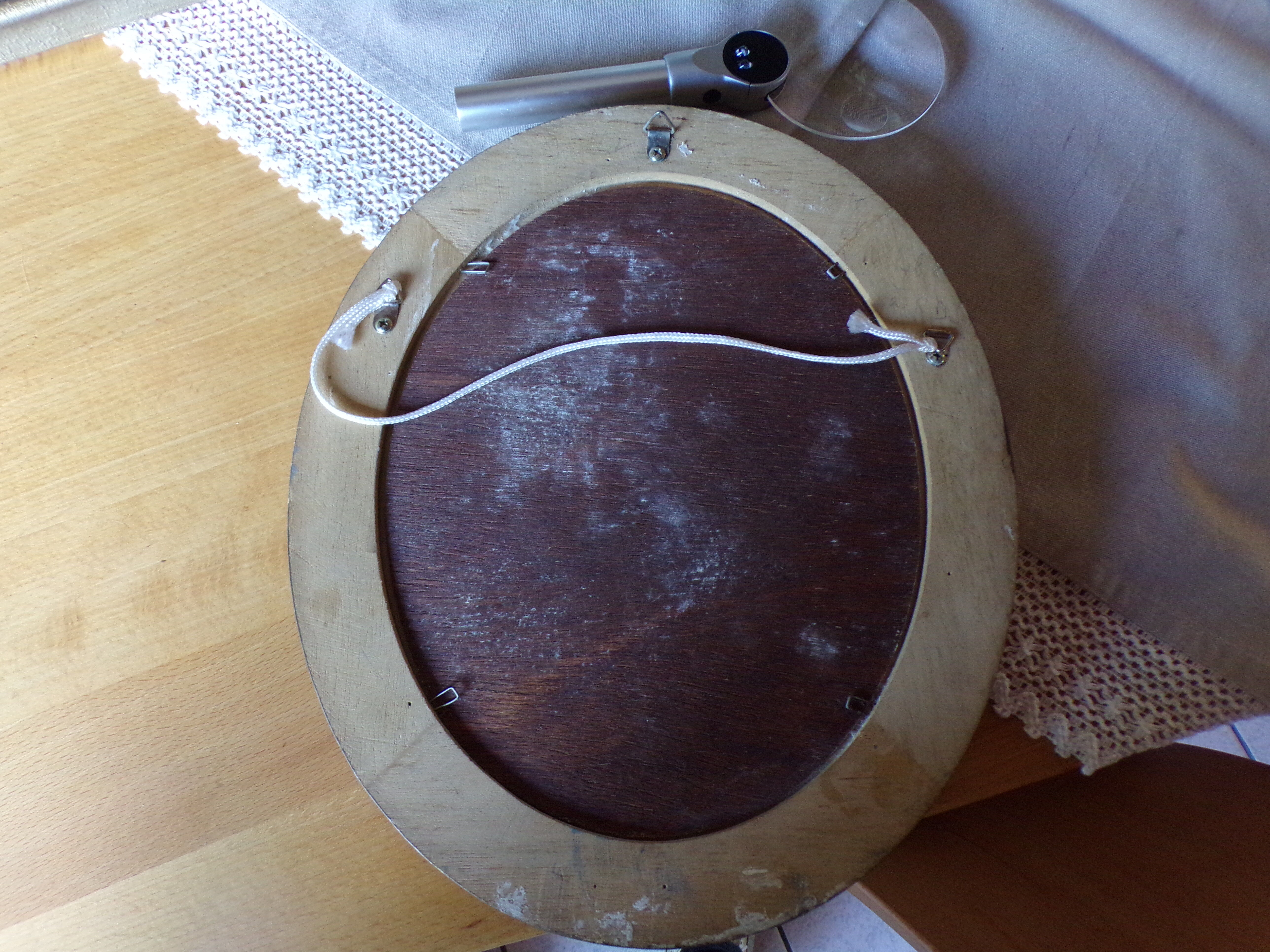 Painting "flowers" signed Delreux