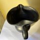 Pitcher in anthracite black ceramic