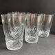 6 Baccarat tortoiseshell mugs
