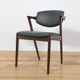 Model 42 Dining Chairs by Kai Kristiansen for Schou Andersen, 1960s, Set of 4
