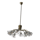 Emil Stejnar for Rupert Nikoll elliptical chandelier, Austria 1950s