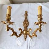 Paire d'appliques bronze