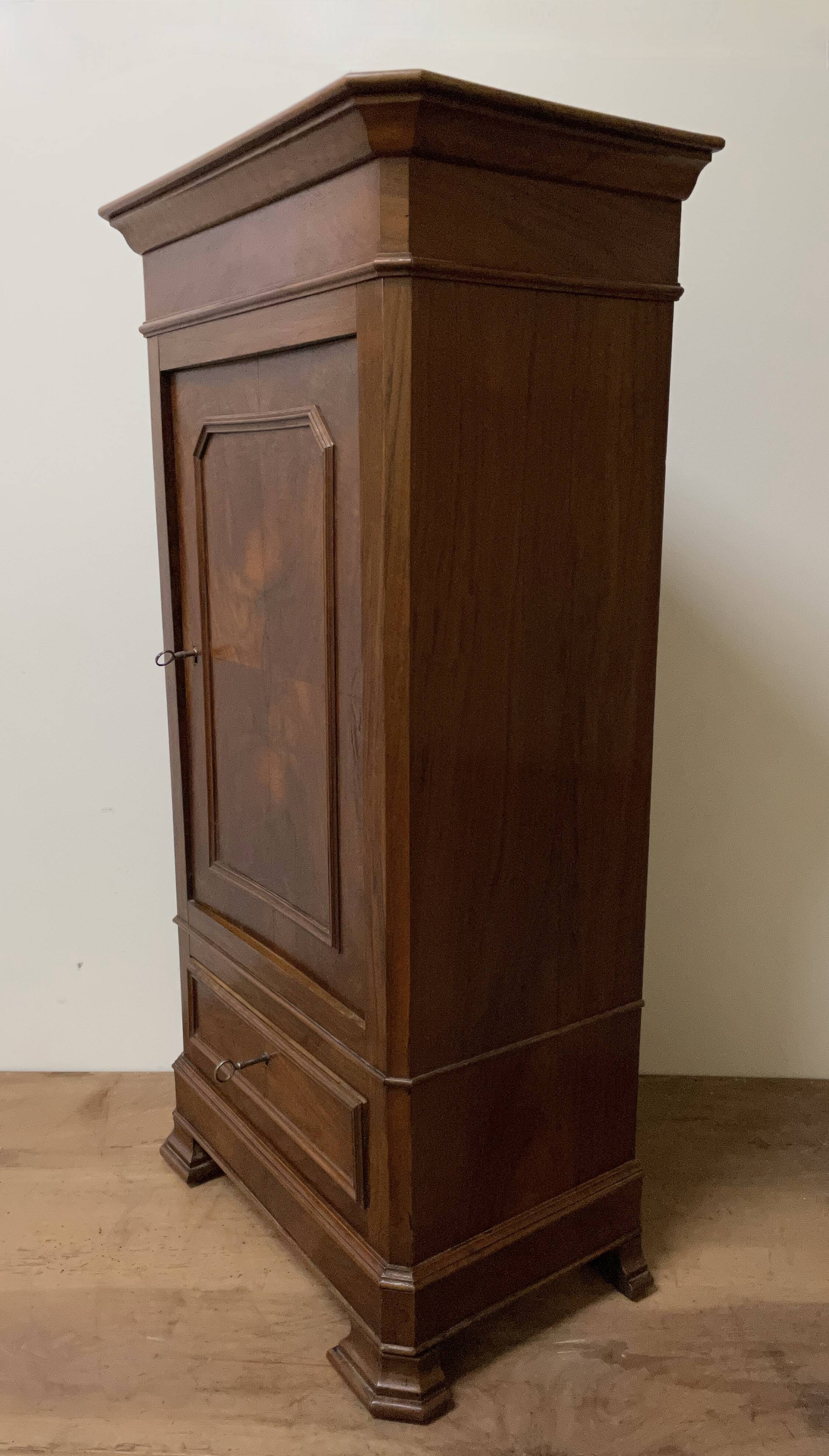 Walnut bedside