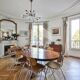 Table en bois vintage